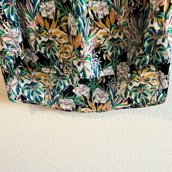 Nordstrom brand Halogen floral blouse - Picture 7 of 11